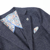 カラミ織り無地ストレッチジャケット