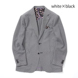 カラミ織り千鳥ジャケット