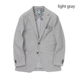 クールマックスハニカムボーダージャケット