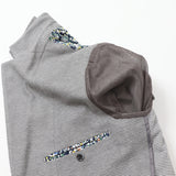 クールマックスハニカムボーダージャケット