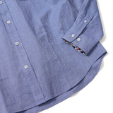 オーガニックオックスWワッシャーシャツ【Made in Japan】