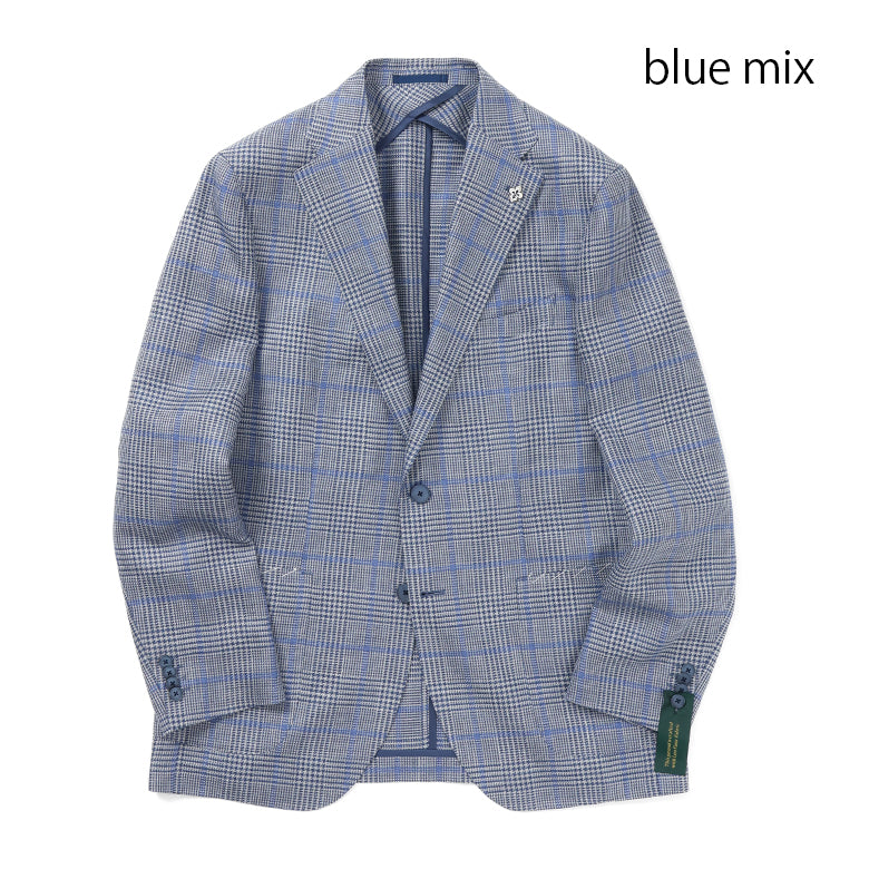 Fly Jacket】ロロピアーナスラブチェックジャケット【Made in Japan