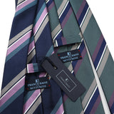 【FRANCO BASSI】オルタネートストライプネクタイ【Made in Italy】