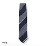 【Holliday&Brown】ジャガードストライプネクタイ【Made in Italy】