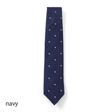 【Seaward & Stearn】ダイヤ×ドットネクタイ【Made in GBR】