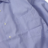 100双ストライプセミワイドシャツ【Made in Japan】