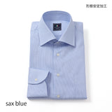 マイクロ千鳥セミワイドシャツ【Made in Japan】