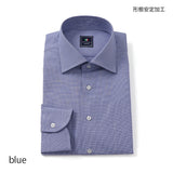 マイクロチェックセミワイドシャツ【Made in Japan】