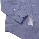 マイクロチェックセミワイドシャツ【Made in Japan】