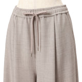 シャークスキンゴムタックパンツ