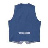 ロロピアーナスラブチェックベスト【Made in Japan】