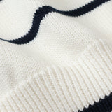 GRAN SASSO 半袖ボーダークルーネックニット【Made in Italy】