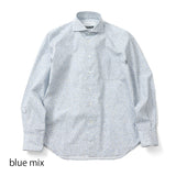 TEKSTINA小花プリントシャツ【Made in Japan】