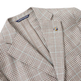BELVESTグレンチェックジャケット【Made in Italy】