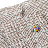 BELVESTグレンチェックジャケット【Made in Italy】