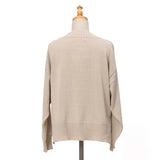 10G成型Vネックニット