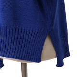 10G成型Vネックニット