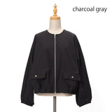 サーブルクロス撥水ブルゾン