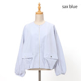 サーブルクロス撥水ブルゾン