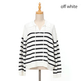 スラブスキッパーボーダーニット