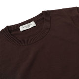 MOONCASTLE 半袖クルーネックニット【Made in JAPAN】