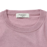 MOONCASTLE 半袖クルーネックニット【Made in JAPAN】