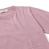 MOONCASTLE 半袖クルーネックニット【Made in JAPAN】