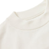 MOONCASTLE 半袖モックネックニット【Made in JAPAN】
