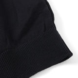 MOONCASTLE 半袖モックネックニット【Made in JAPAN】