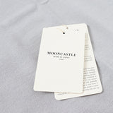 MOONCASTLE 半袖モックネックニット【Made in JAPAN】