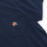 BARACUTA ワンポイント刺繍ポロシャツ