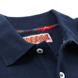 BARACUTA ワンポイント刺繍ポロシャツ
