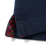 BARACUTA ワンポイント刺繍ポロシャツ