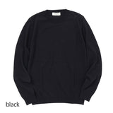 MOONCASTLE 長袖クルーニット【Made in JAPAN】