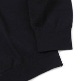 MOONCASTLE 長袖クルーニット【Made in JAPAN】