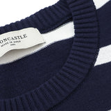 MOONCASTLE 長袖ボーダーニット【Made in JAPAN】