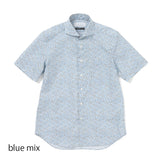 TEKSTINA リーフプリントシャツ【Made in Japan】