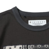 スクエアプリントTシャツ【Made in Japan】