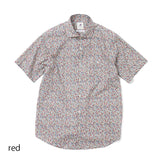 総柄プリントワイドカラーシャツ【Made in Japan】