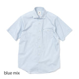 総柄プリントワイドカラーシャツ【Made in Japan】