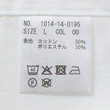織りストライプボタンダウンシャツ【Made in Japan】