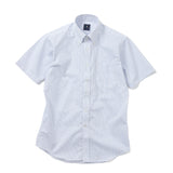 オルタネートストライプボタンダウンシャツ【Made in Japan】