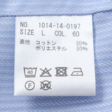 ヘリンボンボタンダウンシャツ【Made in Japan】