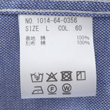 先染めカラミシャンブレーシャツ【Made in Japan】
