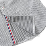 ハニカムボーダーショールポロシャツ【Made in Japan】