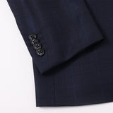ゼニア“ELECTA”チェックスーツ【Made in Japan】