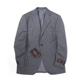 カノニコフランネル無地スーツ【Made in Japan】