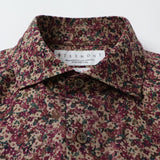 ボタニカルフラワープリントシャツ【Made in Japan】