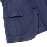 【Fly Jacket】ロロピアーナ杢ツイル無地ジャケット【Made in Japan】