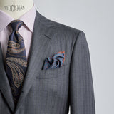 【Holliday&Brown】ドットチーフ【Made in Italy】